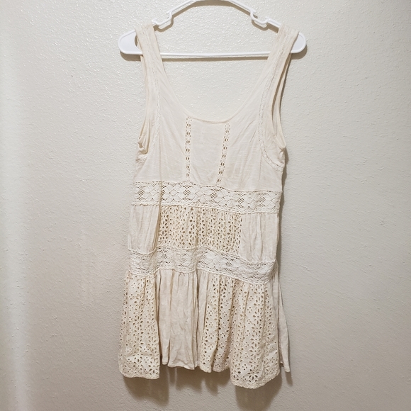 Free People Tops - Free People Eyelet & Lace Tunic